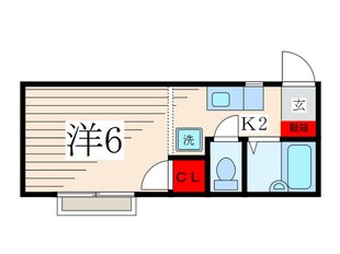 スカイハイムの物件間取画像